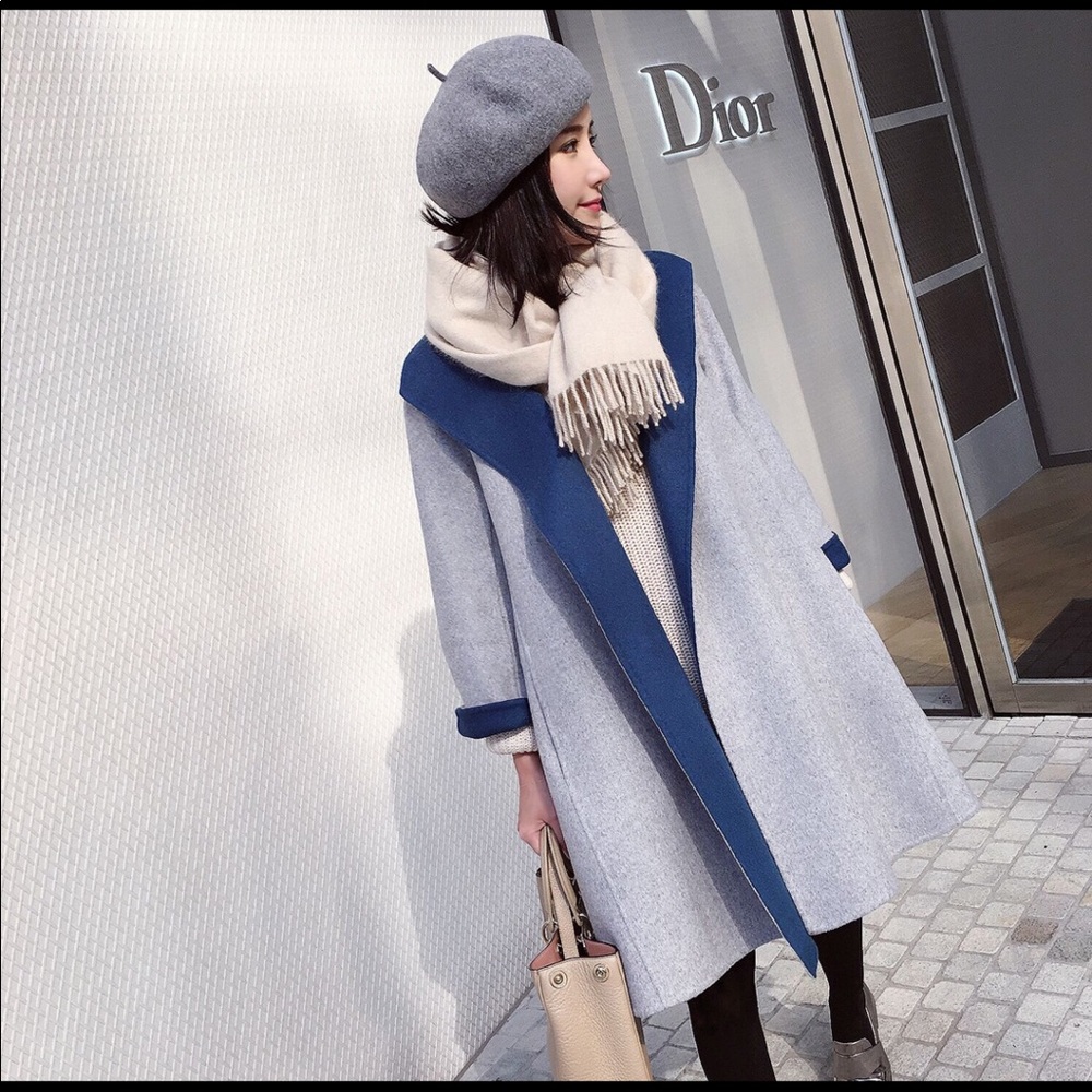 Reversible Wool Coat